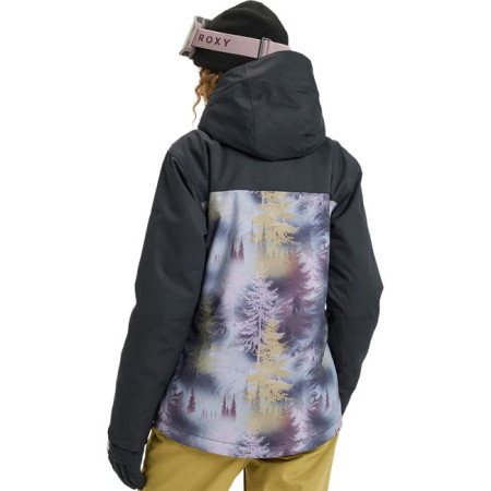 Giacca Roxy JETTY BLOC Frost Gray Pinetrees 2