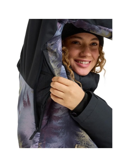 Veste Roxy JETTY BLOC Frost Gray Pinetrees