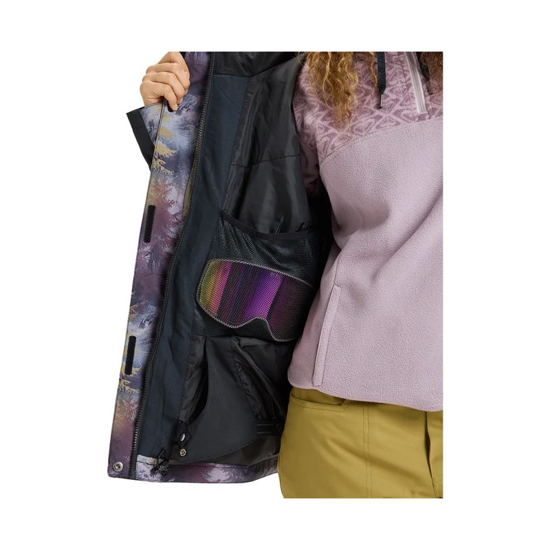 Veste Roxy JETTY BLOC Frost Gray Pinetrees