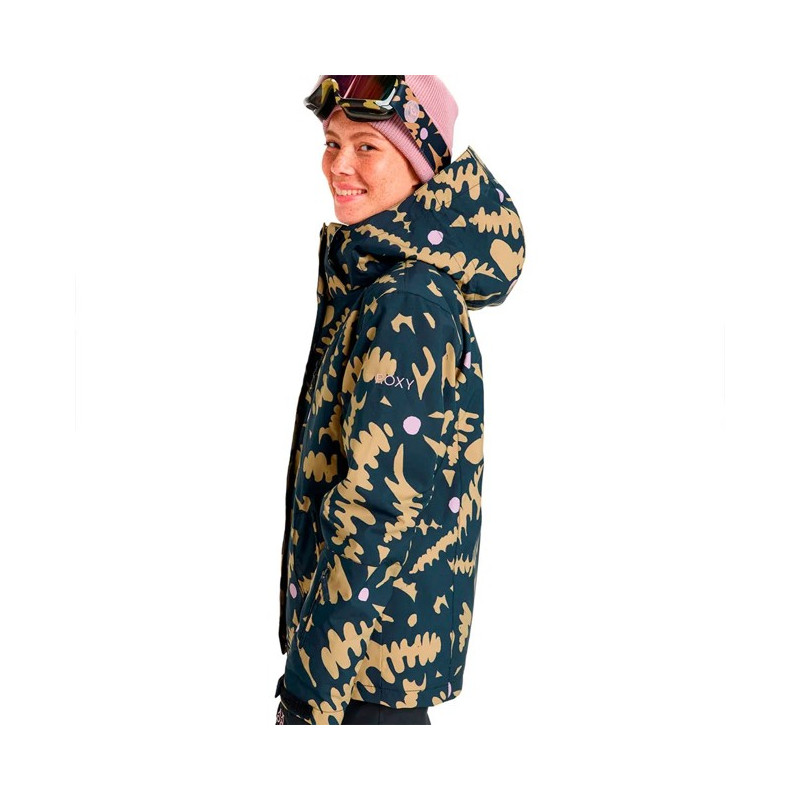 Jacke Roxy JETTY JK Fennel Seed Big Flower