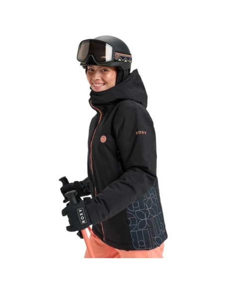 Kabát Roxy GALAXY True Black Bobby Line