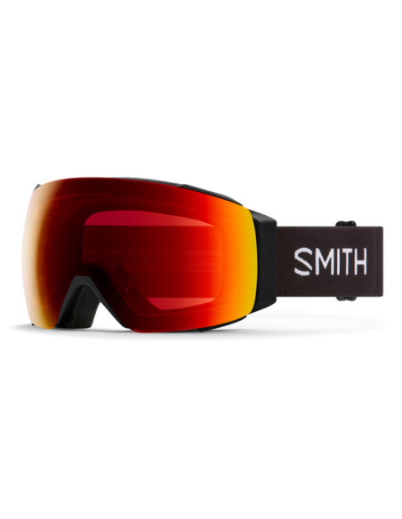 Maske Smith IO MAG Black 22 Chromapop Sun Red Mi