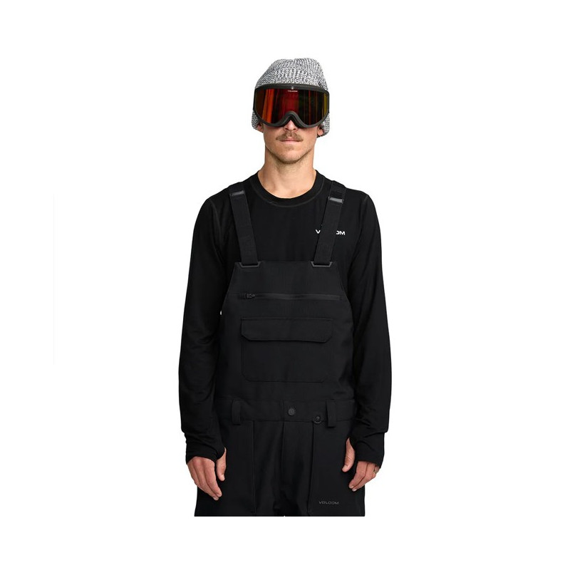 Heldräkt Volcom ROAN BIB OVERALL Black