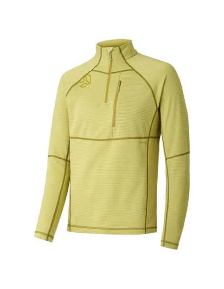 Polarfleece Ternua MOMHILL 1/2 ZIP M Pastel Olive