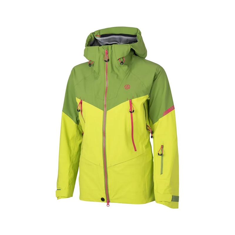 Bunda Ternua MAUNA KEA JKT W Acid Lime