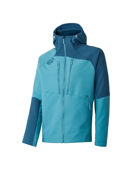 Jacka Ternua LOKKTA HARD HOOD JKT M Blue Mint