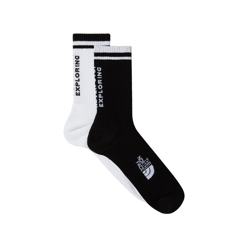 Socks The North Face EVERYDAY CREW NSE - 2P TNF BLACK/T