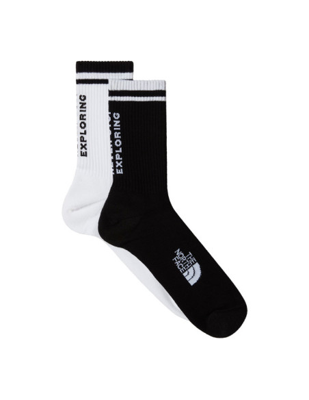 Strumpor The North Face EVERYDAY CREW NSE - 2P TNF BLACK/T