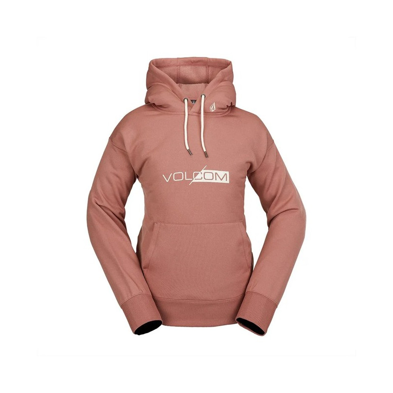 Mikina Volcom CORE HYDRO HOODIE Earth Pink