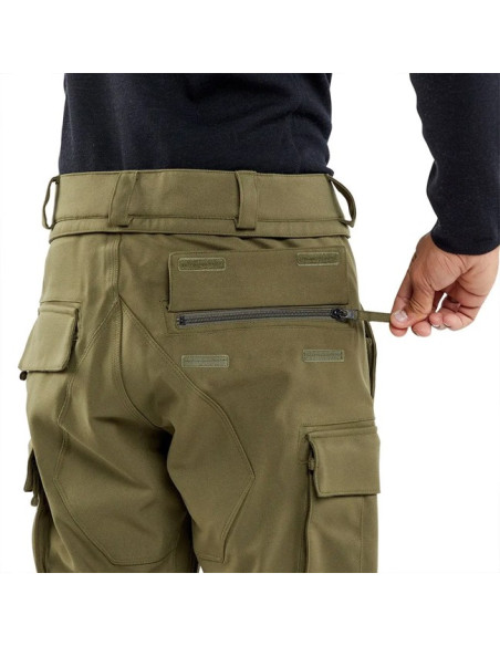 Nohavice Volcom ARTICULATED PANT Military