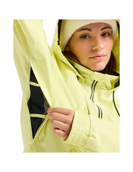 Jacket Roxy LANDSCAPE Yellow Pear