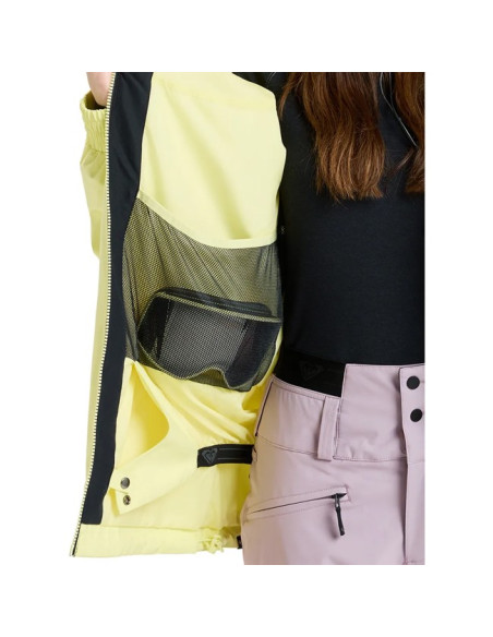 Jacke Roxy LANDSCAPE Yellow Pear