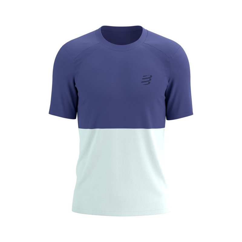 T-Shirt Compressport PERFORMANCE SS M Orient Blue/Star