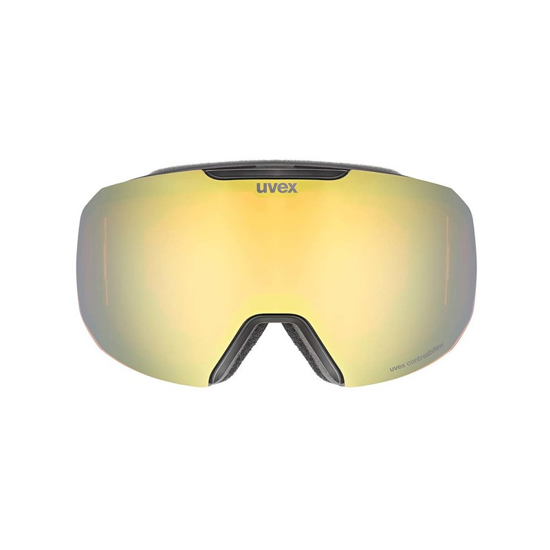 Maska Uvex epic ATTRACT CV black dl/FM gold-orange