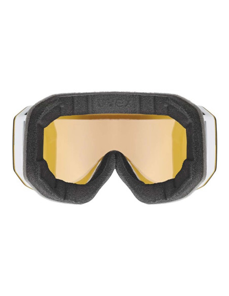 Maske Uvex evidnt ATTRACT CV white dl/FM silver-ye