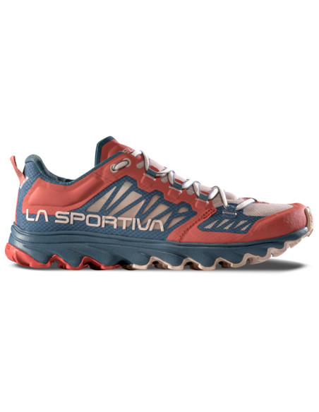 Zapatillas La Sportiva Helios III Woman Mineral Red/Hurricane