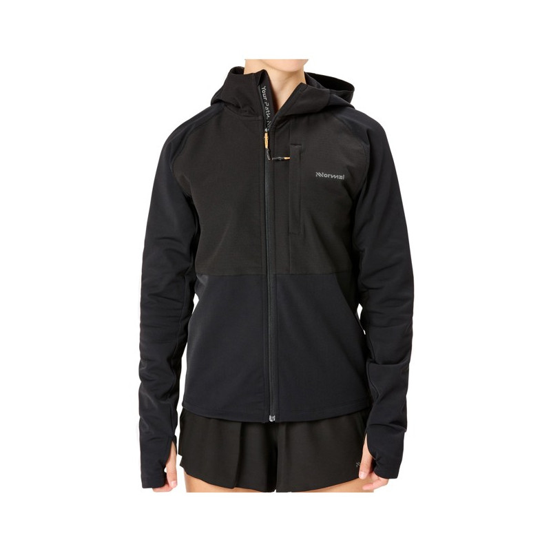 Jacka Nnormal WOMEN'S ACTIVE WARM Svart-Black