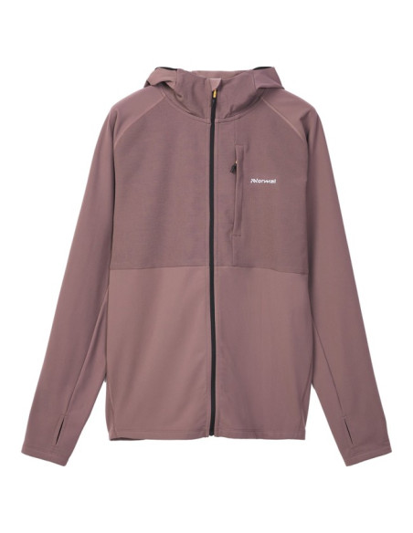 Kabát Nnormal WOMEN'S ACTIVE WARM Alberg-Purple