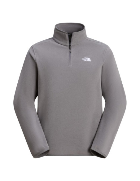 Fleece The North Face M GLACIER 1/4 ZIP JKT Smoked Pear