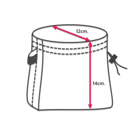 Bolsa de magnesio Sierra Climbing Cube Black Sheep 2