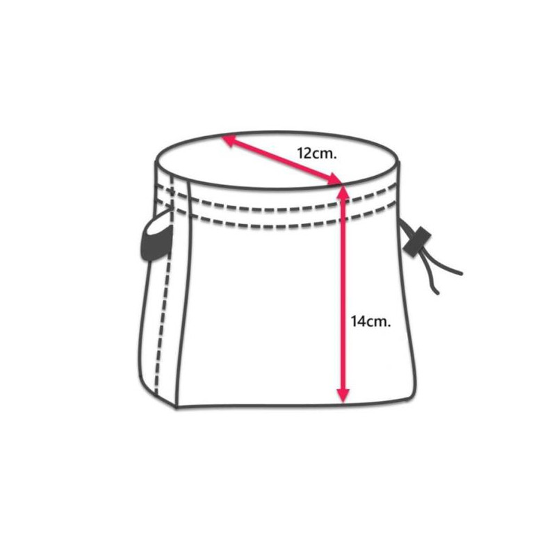 Bolsa de magnesio Sierra Climbing Cube Black Sheep