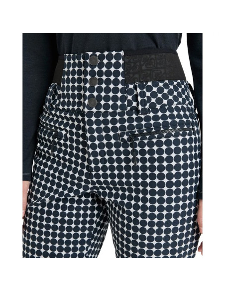 Pants Roxy RISING HIGH PT Whisper White Small Dots
