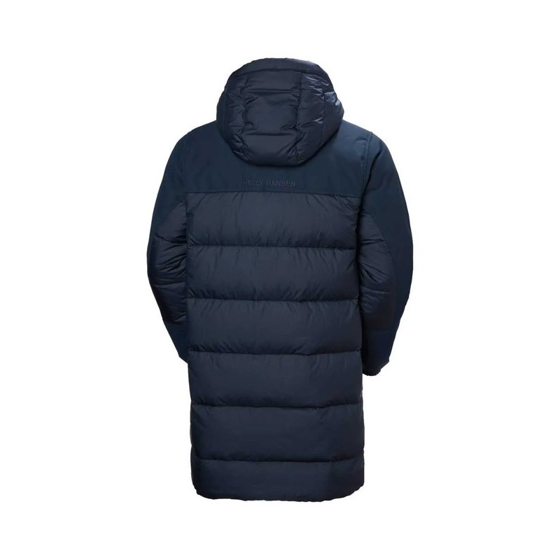 Dlouhá bunda s kapucí Helly Hansen ESCAPE DOWN Navy