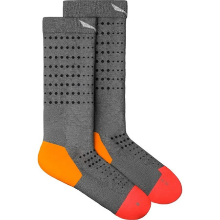 Socks Salewa PEDROC AM W CREW SOCK Light Grey Melang