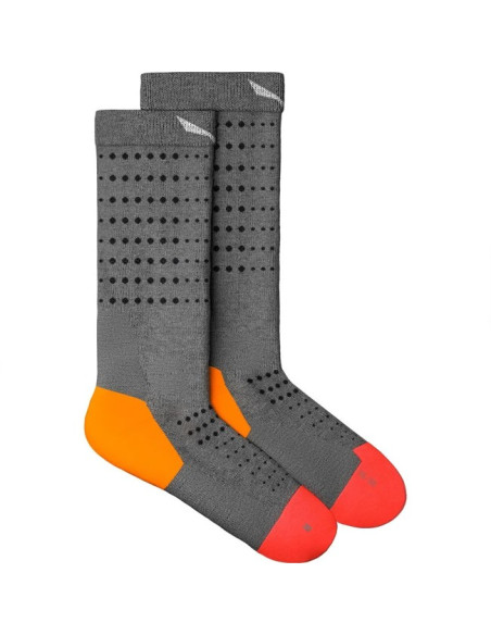 Calcetines Salewa PEDROC AM W CREW SOCK Light Grey Melang