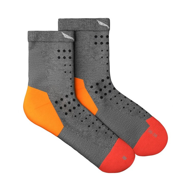 Calze Salewa PEDROC AM W QRT SOCK Light Grey Melange