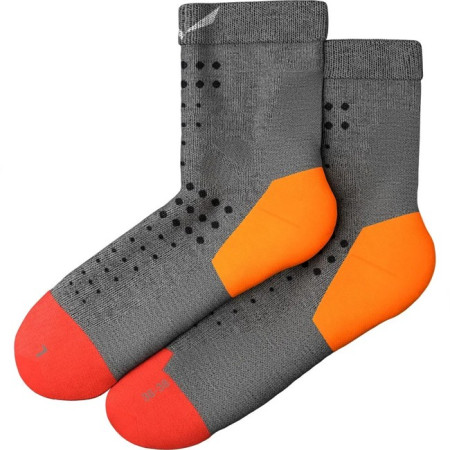 Socks Salewa PEDROC AM W QRT SOCK Light Grey Melange 2