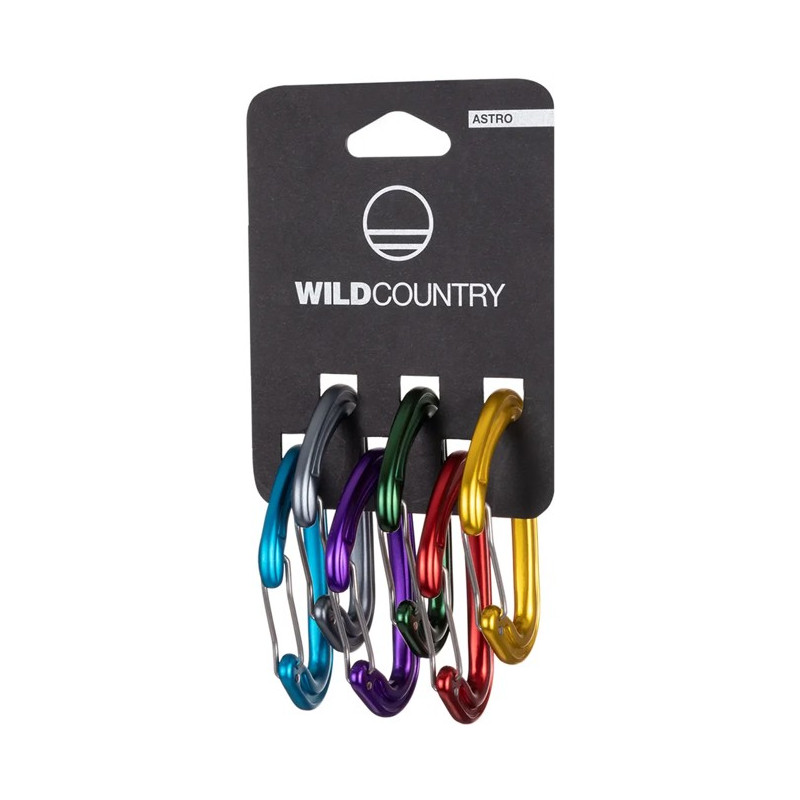 Karabiner Wild Country ASTRO RACK 6 PACK