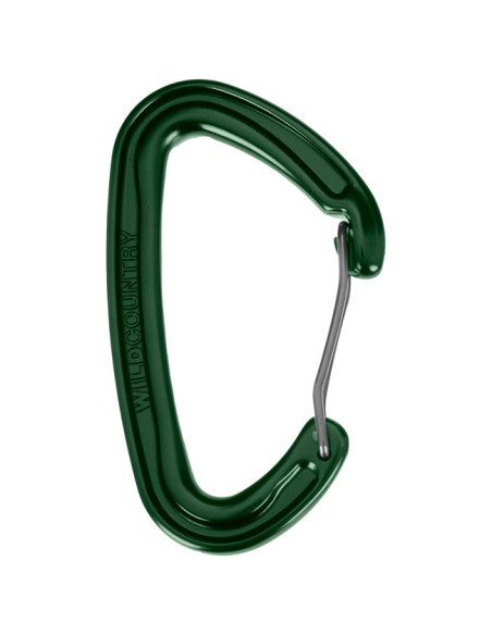 Karabiini Wild Country WILDWIRE Green