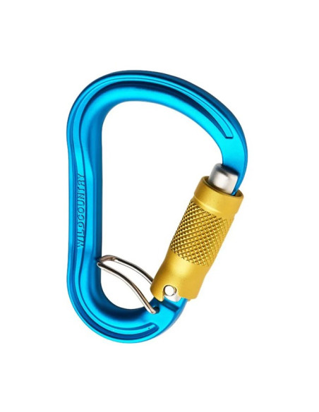 Karabiini Wild Country XENON HMS TRILOCK BELAY Blue/Yellow