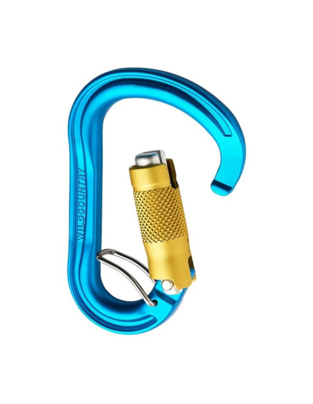 Karabin Wild Country XENON HMS TRILOCK BELAY Blue/Yellow