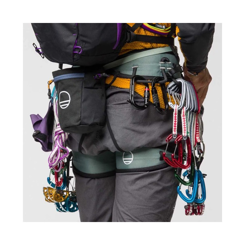 Karbinhake Wild Country WILD OVAL SCREWGATE Black