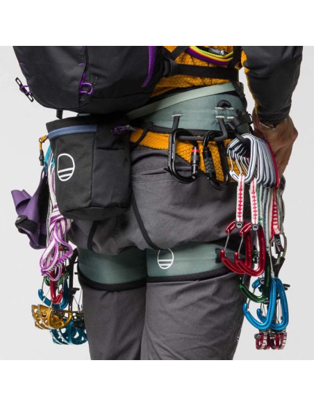 Karbinhake Wild Country WILD OVAL SCREWGATE Black