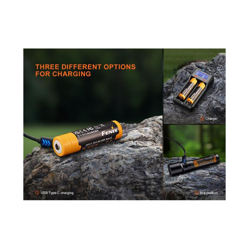 Fenix ARB-L18-3400U V3.0 - 3400 mAh Recargable USB C