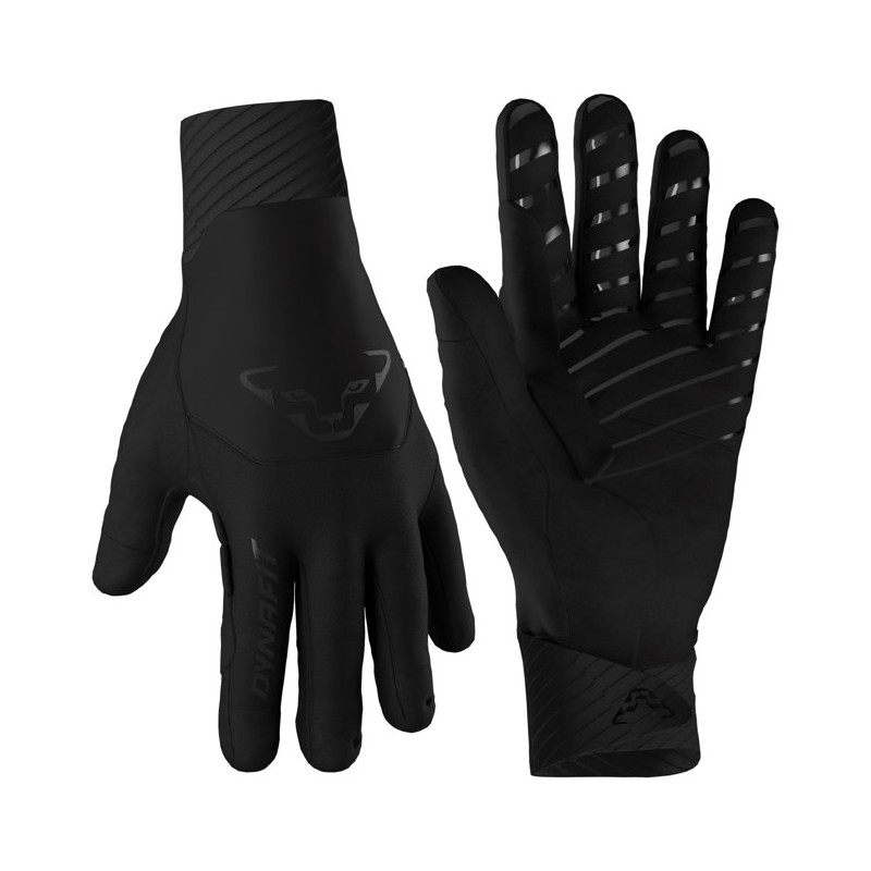 Rokavice Dynafit BLACKLIGHT SOFTSHELL GLOVES Black Out