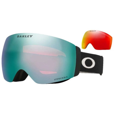 Maschera Oakley Flight Deck Pro M Mat Blk PRIZM Sap TOR