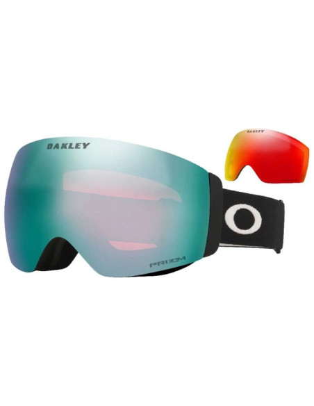 Máscara Oakley Flight Deck Pro M Mat Blk PRIZM Sap TOR