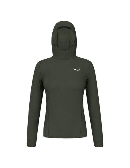 Sweatshirt Salewa PUEZ AM/DST HOODY W Dark Olive 2