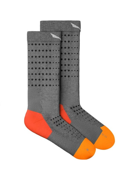 Socken Salewa PEDROC AM M CREW Light Grey Melang