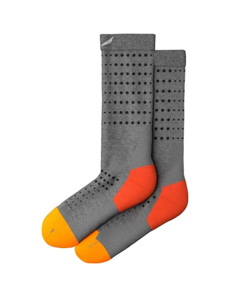 Skarpety Salewa PEDROC AM M CREW Light Grey Melang