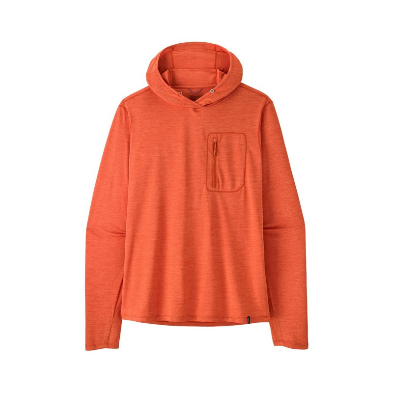 Bluza Patagonia MS CAP COOL SUN HOODY Coal Orange - Ligh