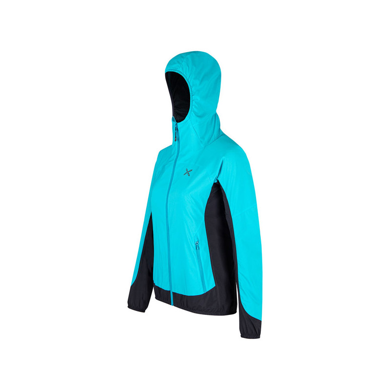 Chaqueta Montura RISE OCTA HOODED WOMAN Turquoise/