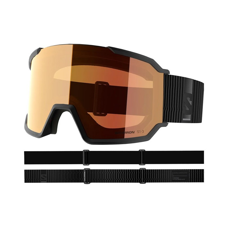 Lasit Salomon S/VIEW 3 PHOTO BLACK/Red