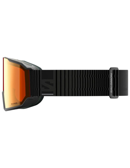 Lunettes Salomon S/VIEW 3 PHOTO BLACK/Red