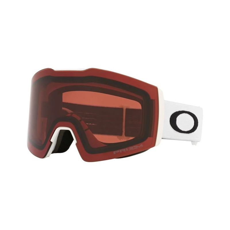 Máscara Oakley Fall Line M Matte White w Prizm Garnet