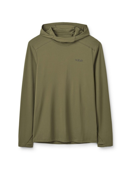Felpa Rab FORCE HOODY Olive